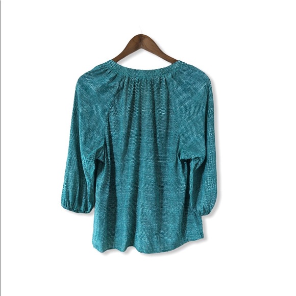 SOLD Joie 3/4 sleeve silk peasant style blouse - Picture 4 of 5